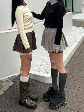 内藤和香さん（レディース・169cm）の春コーディネート