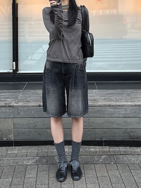 内藤和香さん（レディース・169cm）の冬コーディネート