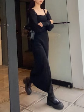 内藤和香さん（レディース・169cm）の秋コーディネート