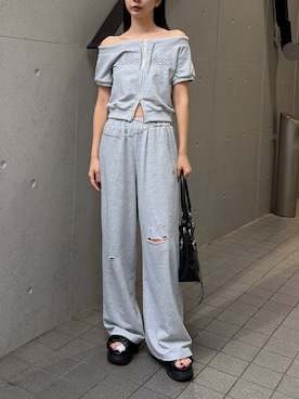 内藤和香さん（レディース・169cm）の夏コーディネート