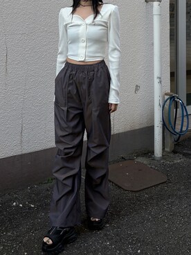 内藤和香さん（レディース・169cm）の春コーディネート