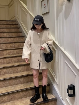 Rさん（レディース・153cm）の秋コーディネート