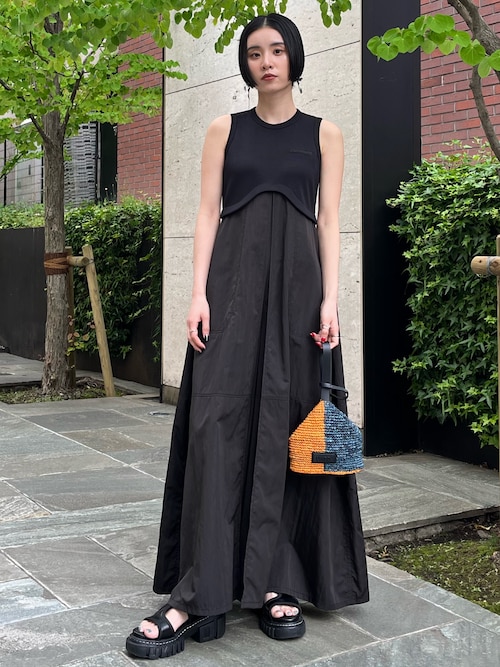 BICOLOR RAFFIA MINI BAG / バイカラーラフィアミニバッグ