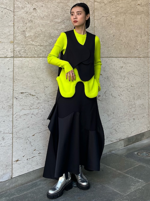 セール】WAVE ASYMMETRY VEST / ウェーブアシンメトリーベスト（ベスト