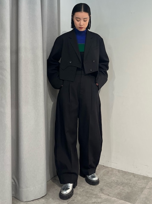LAYERED ASYMMETRY JACKET / レイヤードアシンメトリージャケット