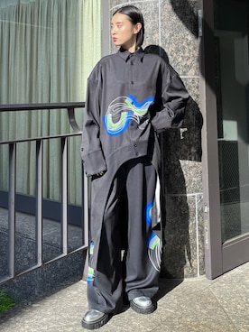 「UN3D.(アンスリード)のアイテム」を使った、SAYURIさん(レディース・161cm)の冬コーディネート