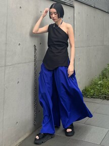 ROUND GATHER WIDE PT【セットアップ着用可能】｜アンスリード（UN3D