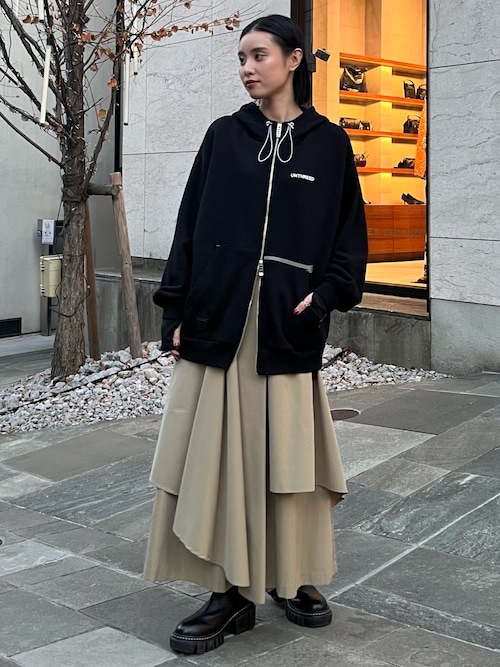 ARM COVER DOCKING ZIPUP HOODIE / アームカバードッキングジップ