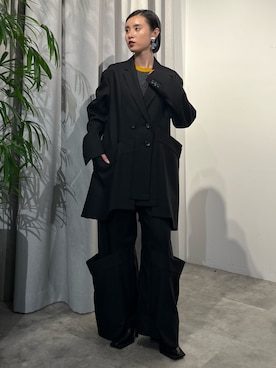 「スーツ」｜SAYURIさん（レディース・161cm）の秋コーディネート