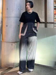 HOLE DETAIL T-SH【セットアップ着用可能】｜アンスリード（UN3D