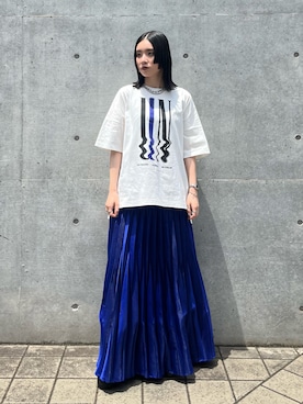 「UN3D.(アンスリード)のアイテム」を使った、SAYURIさん(レディース・161cm)の夏コーディネート