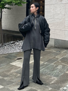 「UN3D.(アンスリード)のアイテム」を使った、SAYURIさん(レディース・161cm)の秋コーディネート