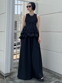 UN3D.新品VOLUME BALLOON TOP/ボリュームバルーントップ UN3D.（アンスリード）の「VOLUME BALLOON TOP【セットアップ着用可能