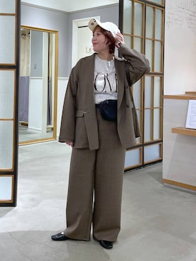 ありぺいさん（レディース・157cm）の秋コーディネート