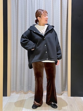「アイテム（ブルゾン）」を使った、ありぺいさん（レディース・157cm・30代）の秋コーディネート