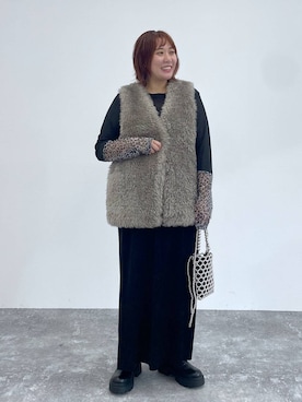 「LEPSIM（レプシィム）のアイテム」を使った、ありぺいさん（レディース・157cm）の秋コーディネート