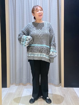 「アイテム（ママ＆ベビー）」を使った、ありぺいさん（レディース・157cm）の冬コーディネート