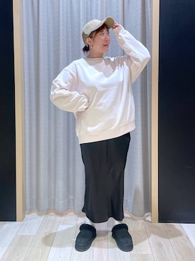 「アイテム（スウェット）」を使った、ありぺいさん（レディース・157cm・30代）の秋コーディネート