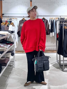 「アイテム（スウェット）」を使った、ありぺいさん（レディース・157cm・30代）の秋コーディネート