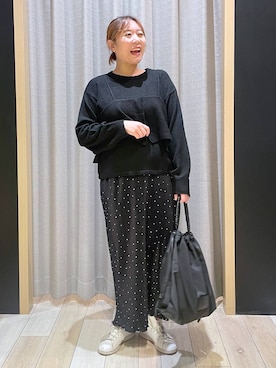 「アイテム（マタニティウェア/グッズ）」を使った、ありぺいさん（レディース・157cm）の冬コーディネート