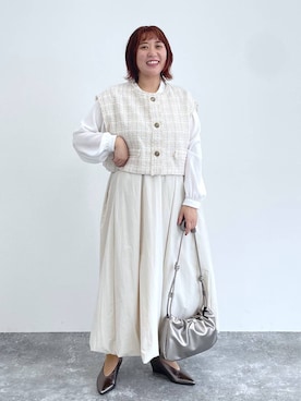 「アイテム（その他アウター）」を使った、ありぺいさん（レディース・157cm・30代）の秋コーディネート