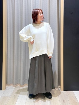「アイテム（スウェット）」を使った、ありぺいさん（レディース・157cm・30代）の秋コーディネート