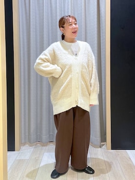 「アイテム（スウェットパンツ）」を使った、ありぺいさん（レディース・157cm・30代）の秋コーディネート