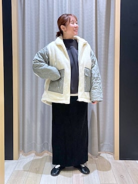 「アイテム（ブルゾン）」を使った、ありぺいさん（レディース・157cm・30代）の秋コーディネート