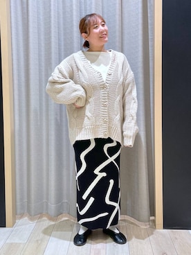 「アイテム（その他トップス）」を使った、ありぺいさん（レディース・157cm）の秋コーディネート