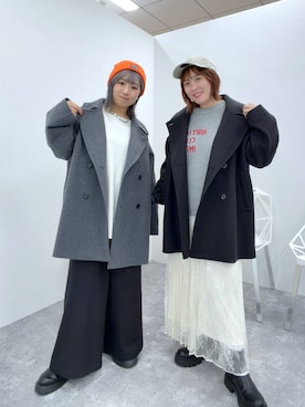 「アイテム（その他アウター）」を使った、ありぺいさん（レディース・157cm・30代）の秋コーディネート