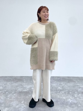 「体型カバー」｜ありぺいさん（レディース・157cm）の秋コーディネート