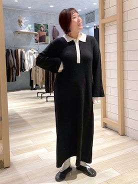 「アイテム（ママ＆ベビー）」を使った、ありぺいさん（レディース・157cm）の冬コーディネート