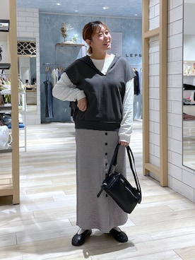 ありぺいさん（レディース・157cm）の春コーディネート