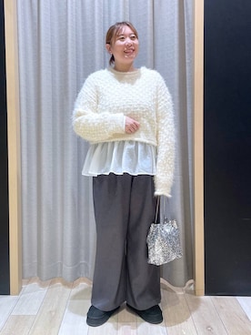 「アイテム（その他シューズ）」を使った、ありぺいさん（レディース・157cm・30代）の冬コーディネート