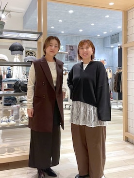 「アイテム（その他アウター）」を使った、ありぺいさん（レディース・157cm・30代）の秋コーディネート