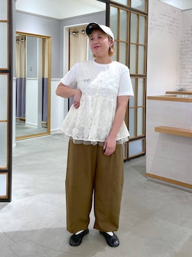 「30代_LEPSIM」｜ありぺいさん（レディース・157cm）の春コーディネート