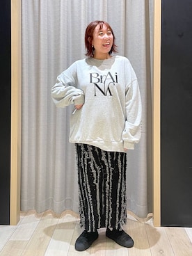 「アイテム（スウェット）」を使った、ありぺいさん（レディース・157cm・30代）の秋コーディネート