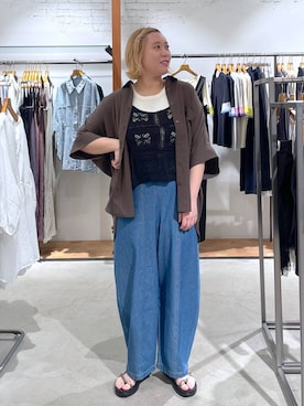 「30代_LEPSIM」｜ありぺいさん（レディース・157cm）の春コーディネート