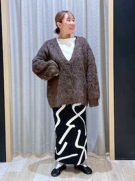 「アイテム（その他トップス）」を使った、ありぺいさん（レディース・157cm）の秋コーディネート