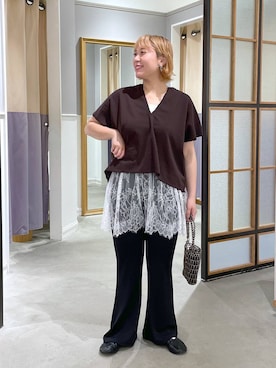 「30代_LEPSIM」｜ありぺいさん（レディース・157cm）の春コーディネート