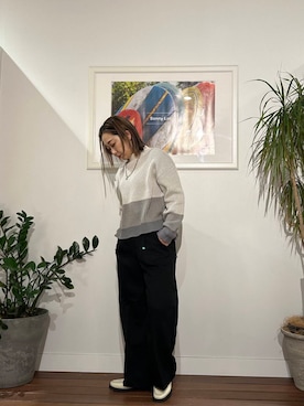 鈴木 真衣さん(レディース・155cm)の冬コーディネート