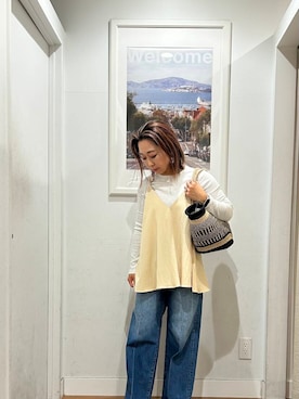 鈴木 真衣さん(レディース・155cm)の冬コーディネート