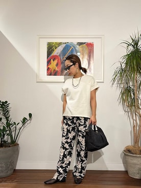 「URBAN RESEARCH Sonny Label（アーバンリサーチサニーレーベル）のアイテム（スウェット）」を使った、鈴木　真衣さん（レディース・155cm）の春コーディネート