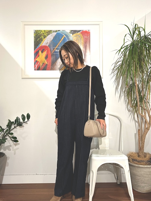 Bshop 078 CITE ロロ・ピアーナ サロペット オーバーオール L Bshop（ビショップ）の「078 CITE | ウール オーバーオール MEN