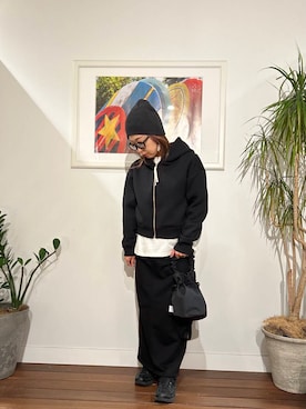 鈴木　真衣さん（レディース・155cm）の春コーディネート