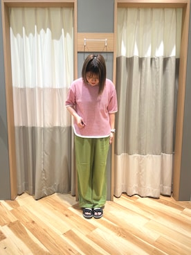 「サマンサモスモス」｜るぴさん（レディース・155cm）の夏コーディネート