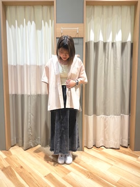 「SM2（エスエムツー）のアイテム」を使った、るぴさん（レディース・155cm）の夏コーディネート