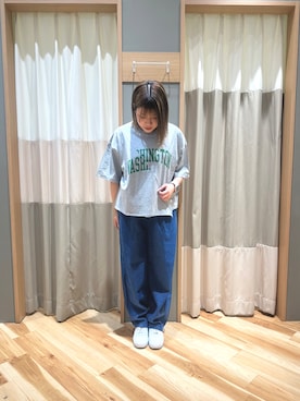 「SM2（エスエムツー）のアイテム」を使った、るぴさん（レディース・155cm）の夏コーディネート