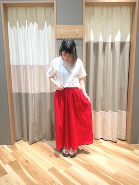 「サマンサモスモス」｜るぴさん（レディース・155cm）の春コーディネート