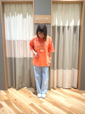 「SM2（エスエムツー）のアイテム」を使った、るぴさん（レディース・155cm）の夏コーディネート